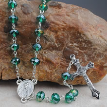 Crystal beads rosary